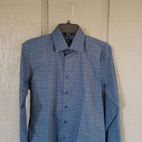 Ben Sherman Plaid Shirt Long Sleeve Button Front  Men Size S - Picture 2 of 13